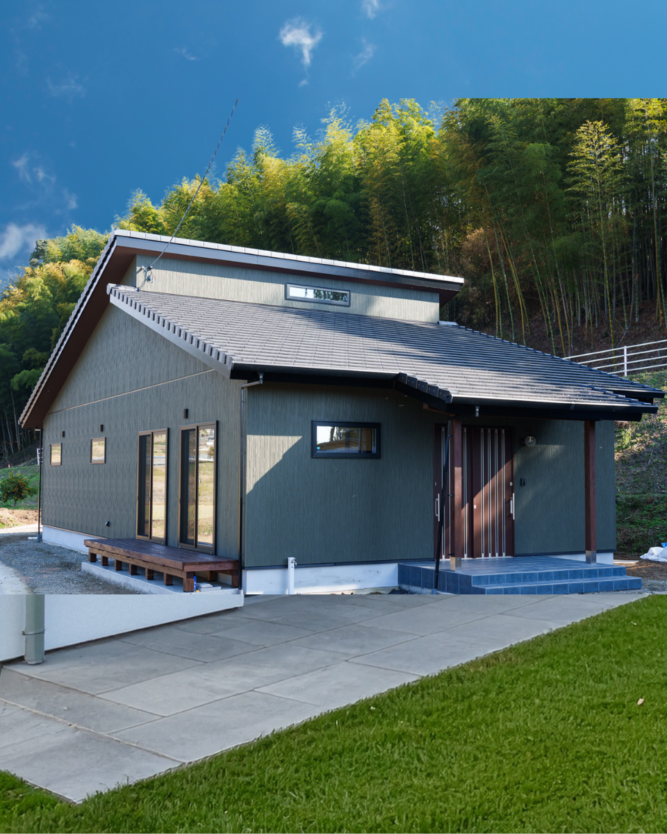 スキップフロアのあるスタイリッシュなお家